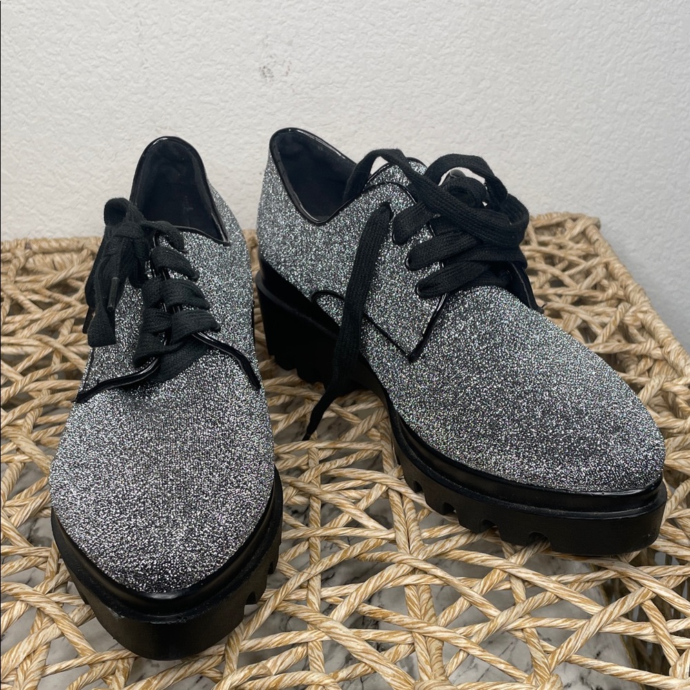 Women's Glitter Platform Shoes